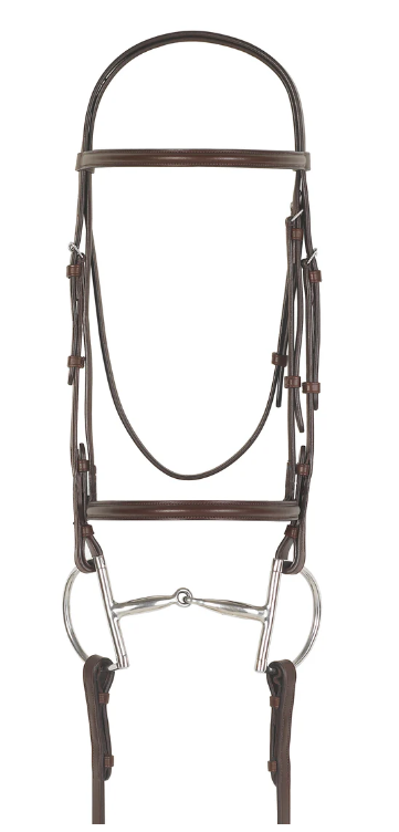 CAMELOT™ Plain Raised Snaffle Bridle