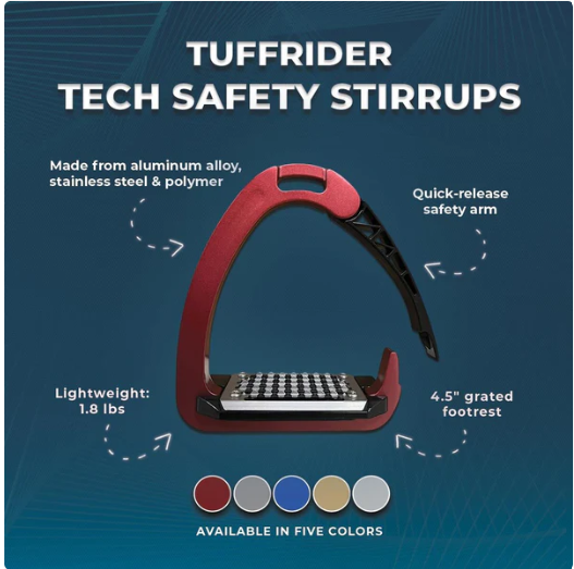 TuffRider Tech Safety Stirrups