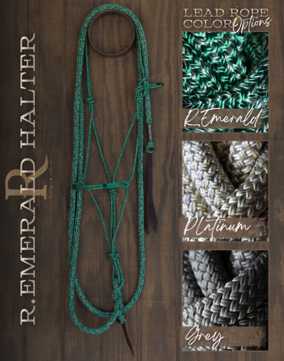 Hey Chix Timeless Halter & Lead Rope Set