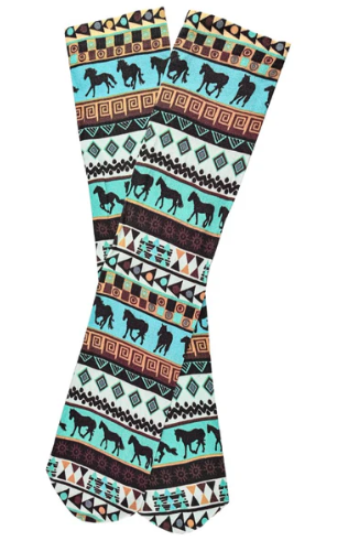 AWST Int'l Tribal Horses Socks