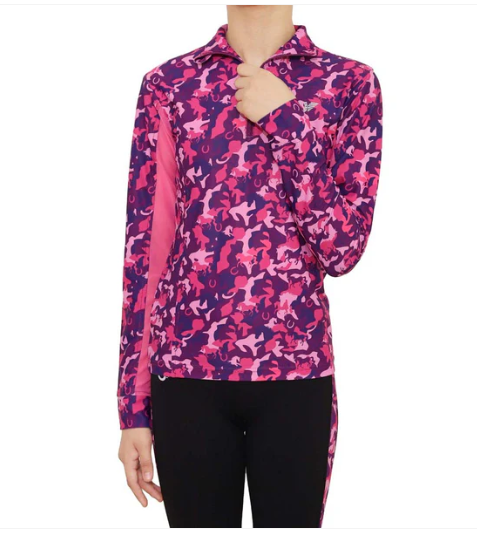 TuffRider Children's Camo Print Sport Shirt