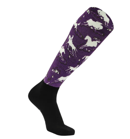Equine Couture Ladies OTC Boot Socks- Cross Country Phase