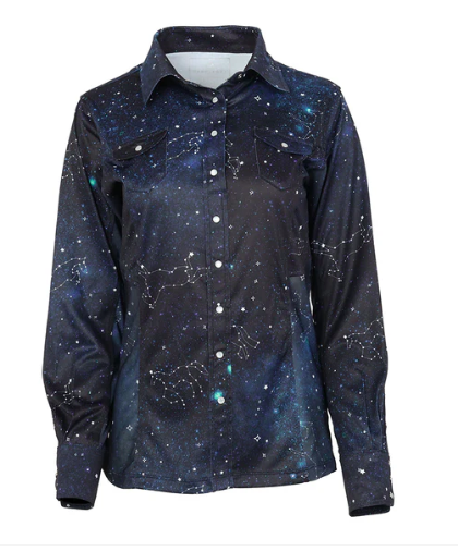 Dapplebay Midnight Constellation Western Top