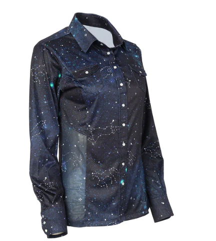 Dapplebay Midnight Constellation Western Top