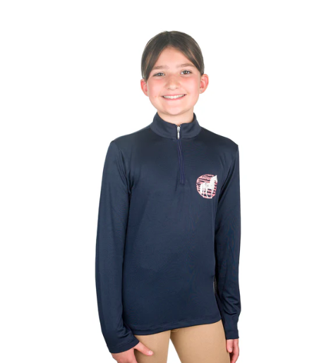 EquiStar® Quarter Zip SunShirt - Long Sleeve