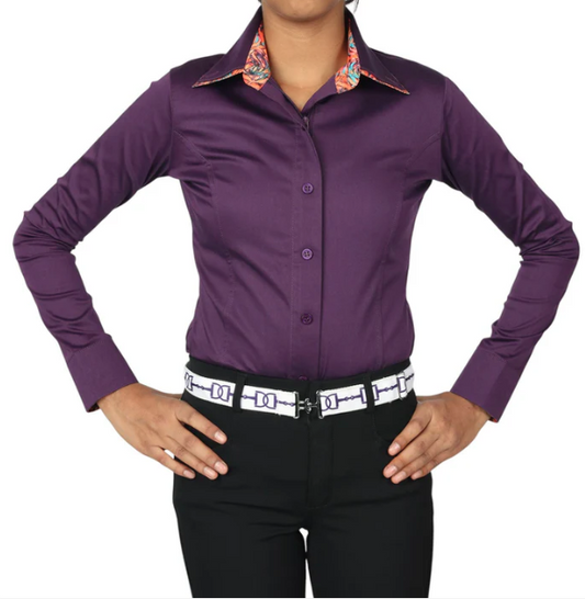 TuffRider Girls ADEY Double Collar Shirt