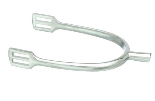 Equitare Chrome Plated Prince of Wales Spurs