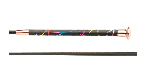 EquiStar® Fireworks PVC Grip Dressage Whip