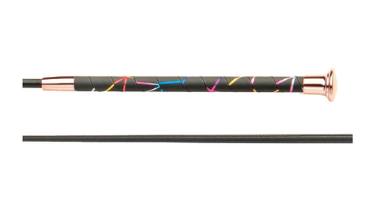 EquiStar® Fireworks PVC Grip Dressage Whip