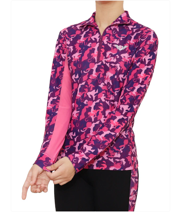 TuffRider Children's Camo Print Sport Shirt