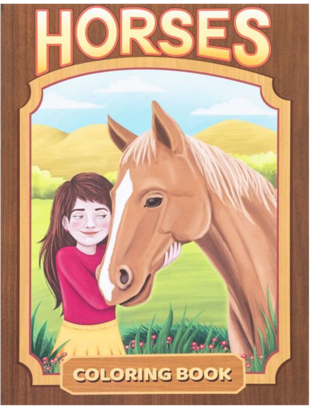 Coloring Book Horses