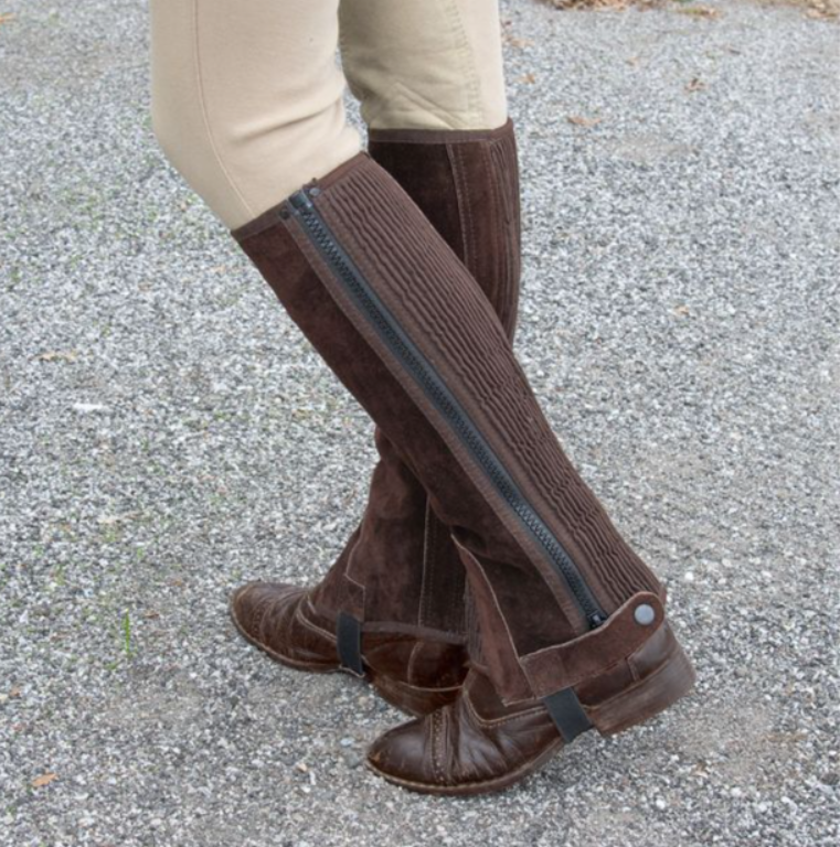Tough1 Suede Half Chaps