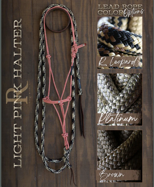 Hey Chix Timeless Halter & Lead Rope Set