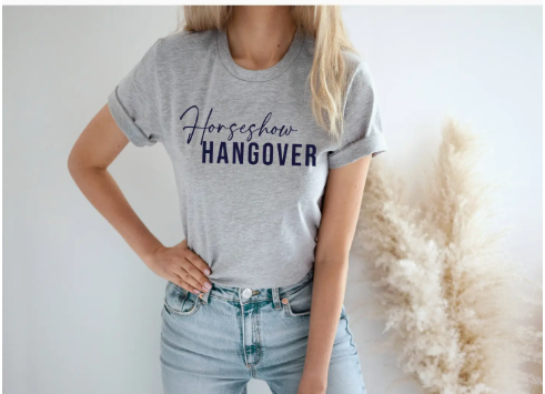 Horse Show Hangover Short Sleeve T-Shirt