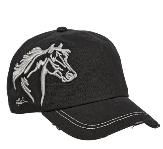 AWST Int'l Lila 3D Horse Head Cap
