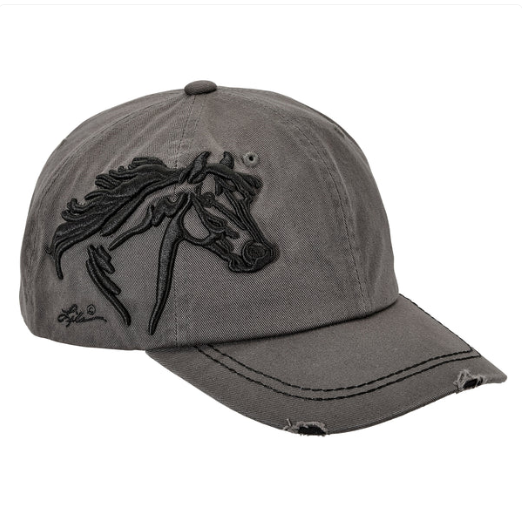 AWST Int'l Lila 3D Horse Head Cap