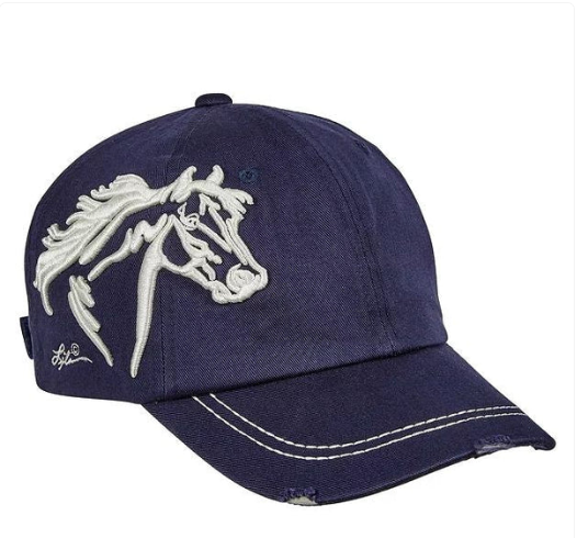AWST Int'l Lila 3D Horse Head Cap