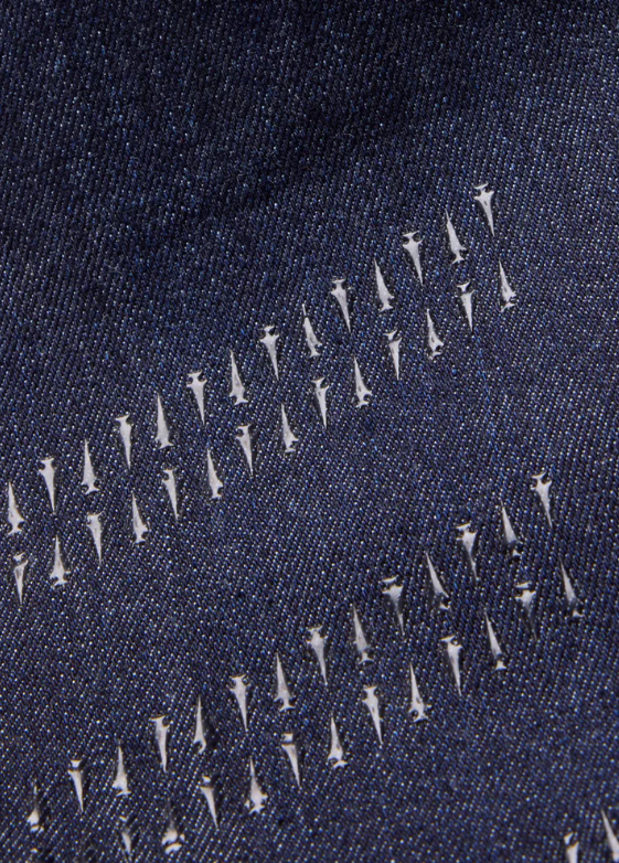 Stretch Denim Silicone Knee Patch Bootcut Riding Pant - Tall