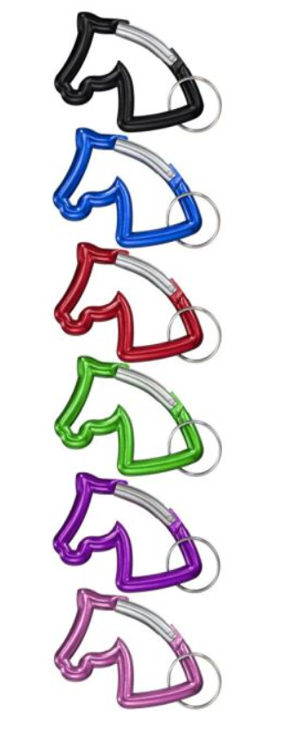 Horsehead Carabiner Keychain