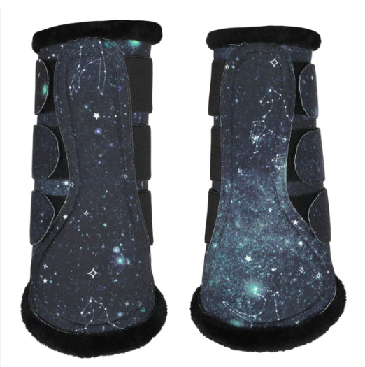 Dapplebay Midnight Constellation Brush Boots
